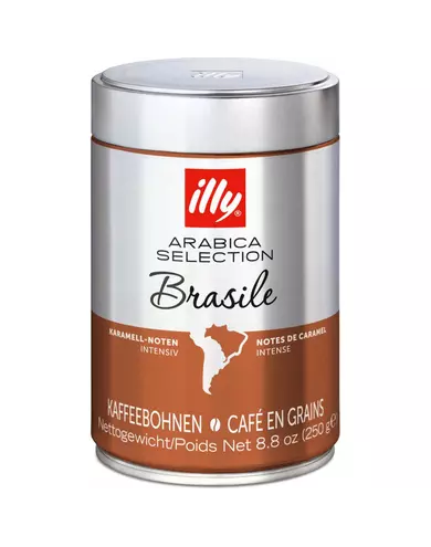 Illy arabica selection Brasile зёрна Ж/Б 250 г