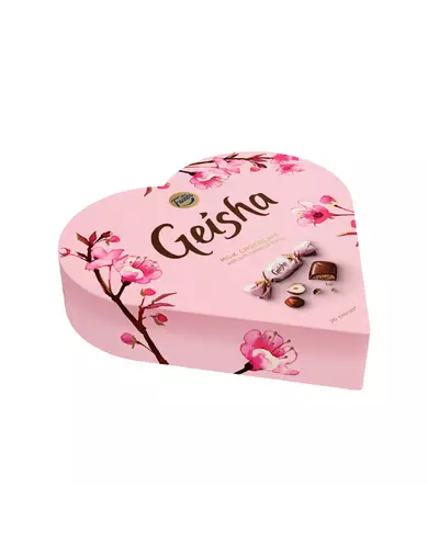 Geisha конфеты из молочного шоколада с начинкой, 225 г