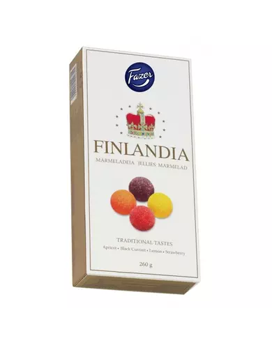 Finlandia желейные конфеты шарики, 260 г оптом
