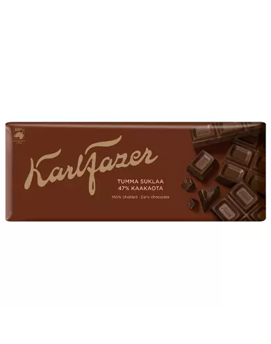 Karl Fazer темный шоколад, 180 г