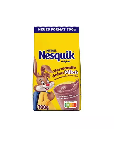 Nesquik Original - растворимый шоколадный напиток, пакет, 700 гр